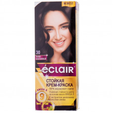Крем-краска д/волос Eclair Omega-9 3.0 Темно-каштановый